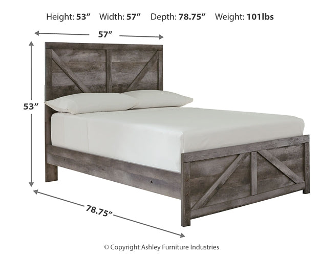 Ashley Express - Wynnlow Crossbuck Panel Bed