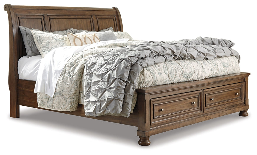 Ashley Express - Robbinsdale Sleigh Bed With Storage