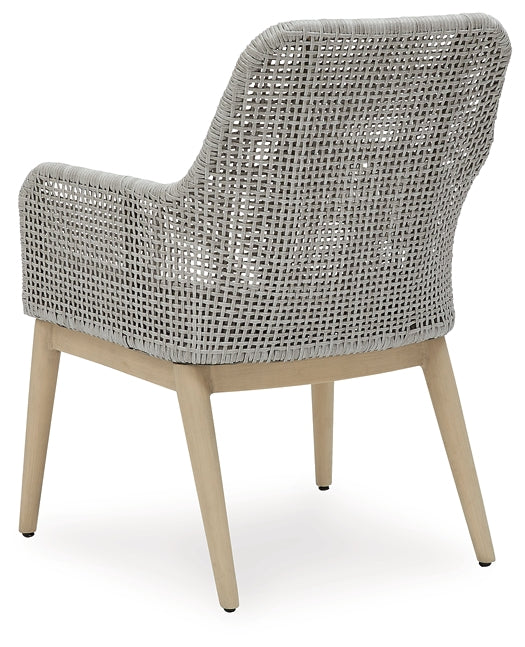Ashley Express - Seton Creek 2 Outdoor Chairs with End Table