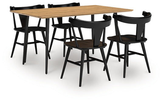 Ashley Express - Gretlynn Dining Table and 4 Chairs
