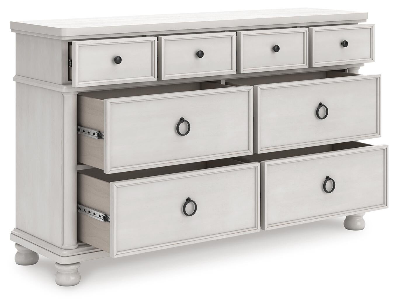 dresser near me Rowlenstown Antique White Black Lace Two Piece Ideal for those seeking S25 Size:36W