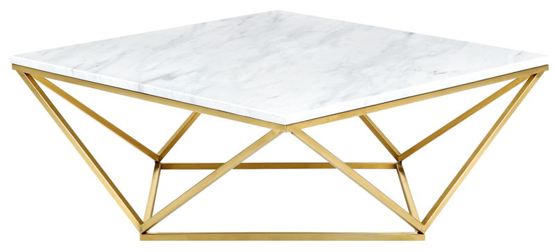 Nosam Coffee Table - Gold