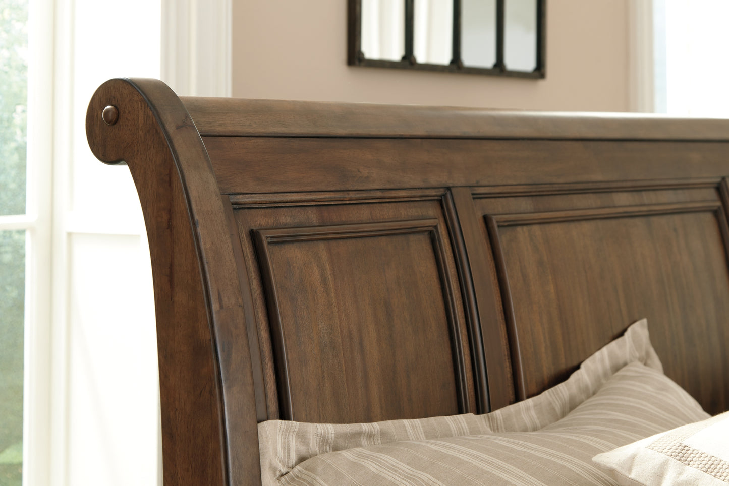 Ashley Express - Flynnter Queen Sleigh Bed with 2 Storage Drawers