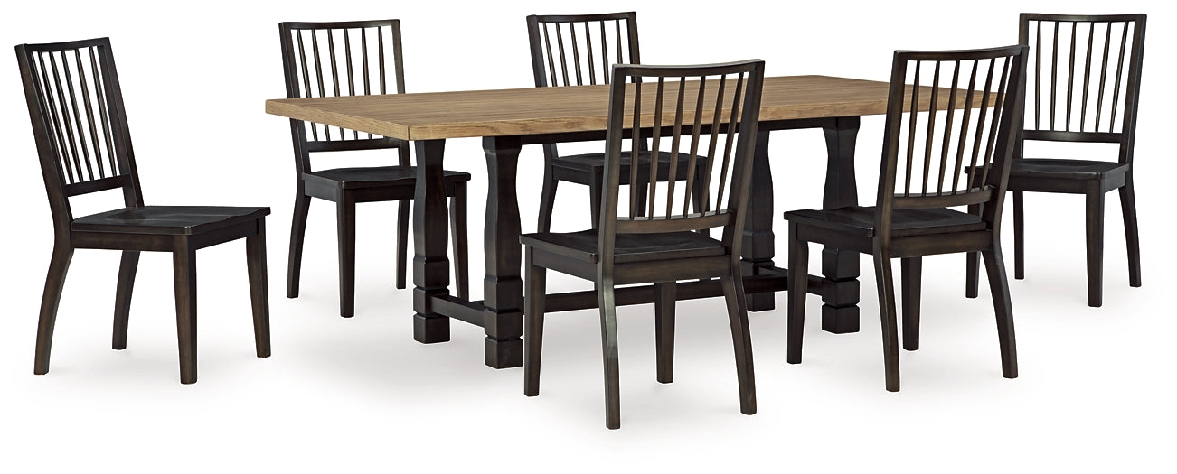 Chicago 6 seater dining table clearance