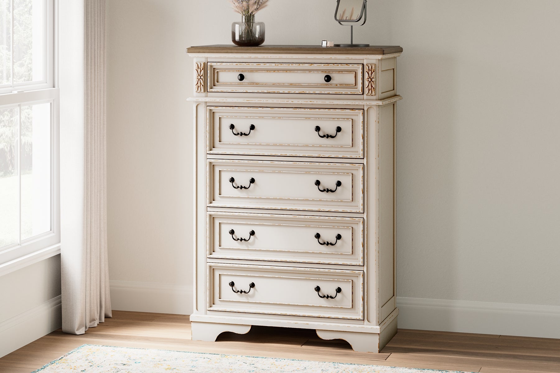 White clearance drawers warehouse