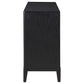 532801 Deamkoorb 4-door Sideboard Buffet Storage Cabinet Black
