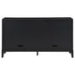 532801 Deamkoorb 4-door Sideboard Buffet Storage Cabinet Black