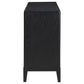 532801 Deamkoorb 4-door Sideboard Buffet Storage Cabinet Black