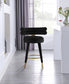 Yorztif Velvet Counter Stool