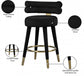 Yorztif Velvet Counter Stool