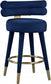 Yorztif Velvet Counter Stool