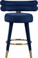 Yorztif Velvet Counter Stool