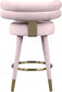 Yorztif Velvet Counter Stool