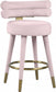 Yorztif Velvet Counter Stool