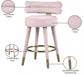 Yorztif Velvet Counter Stool