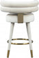 Yorztif Velvet Counter Stool