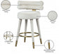Yorztif Velvet Counter Stool