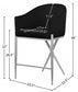 Reivax Velvet Counter Stool