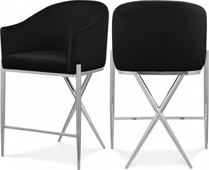 Reivax Velvet Counter Stool