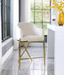 Reivax Velvet Counter Stool