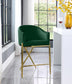 Reivax Velvet Counter Stool