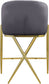 Reivax Velvet Counter Stool