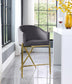 Reivax Velvet Counter Stool