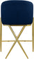 Reivax Velvet Counter Stool