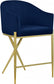 Reivax Velvet Counter Stool