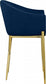 Reivax Velvet Counter Stool