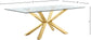 Irpac Gold dining table