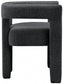 Anehta Boucle Fabric Accent | Dining Chair