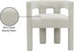 Anehta Boucle Fabric Accent | Dining Chair