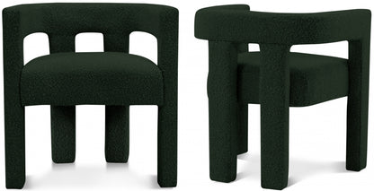 Anehta Boucle Fabric Accent | Dining Chair
