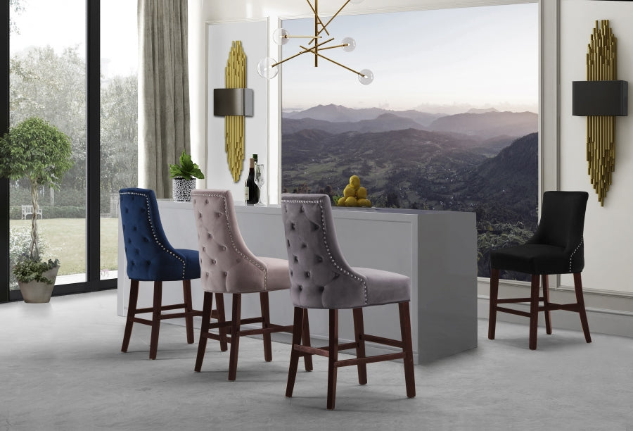 577 Hannah Velvet Counter Stool