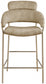 Aray Velvet Counter Stool