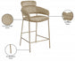 Aray Velvet Counter Stool