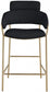 Aray Velvet Counter Stool