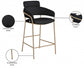 Aray Velvet Counter Stool