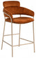 Aray Velvet Counter Stool