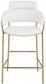 Aray Vegan Leather Counter Stool