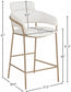 Aray Vegan Leather Counter Stool
