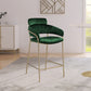 Aray Velvet Counter Stool