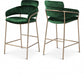Aray Velvet Counter Stool