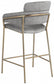 Aray Velvet Counter Stool