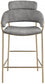 Aray Velvet Counter Stool
