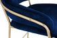 Aray Velvet Counter Stool