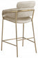 Aray Velvet Counter Stool