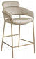 Aray Velvet Counter Stool