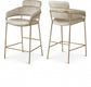 Aray Velvet Counter Stool